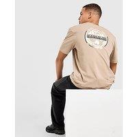 Napapijri Split Bollo T-Shirt - Brown - Mens