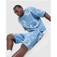 Supply & Demand Circle T-Shirt - Blue - Mens