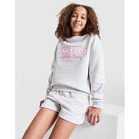 Pink Soda Sport Girls' Holiday Crew Sweatshirt Junior - Grey - Kids