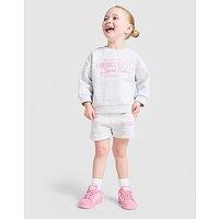 Pink Soda Sport Girls' Holiday Crew Sweatshirt/Shorts Set Infant - Grey - Kids