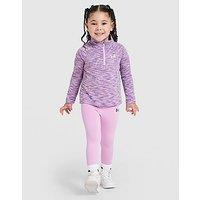 Under Armour Girls' UA Tech 1/4 Zip Top/Leggings Set Infant - Purple