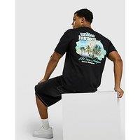 Unlike Humans Resort T-Shirt - Black - Mens
