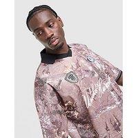 Unlike Humans Savis Football T-Shirt - Pink - Mens