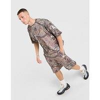 Unlike Humans Lua Waffle T-Shirt - Brown - Mens