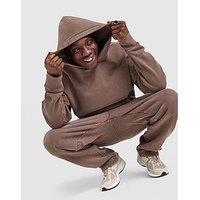 Unlike Humans Pigment Hoodie - Brown - Mens