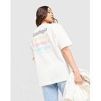 Columbia Wave T-Shirt - Cream - Womens
