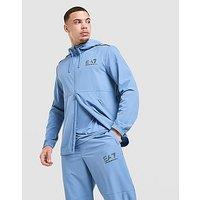 EA7 Emporio Armani Ventus Full Zip Hoodie - Blue - Mens