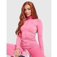 MONTIREX Muse Seamless Full Zip Top - Pink - Womens