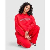 MONTIREX Athleisure Club Overhead Hoodie - Red - Womens
