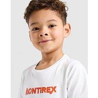 MONTIREX Xplore T-Shirt/Shorts Set Children - White