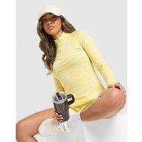MONTIREX Trail 1/4 Zip Top - Yellow - Womens
