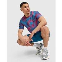MONTIREX Haze All Over Print T-Shirt - Blue - Mens