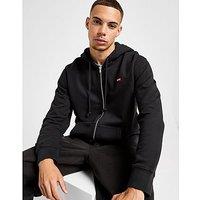 LEVI'S Fleece Full Zip Hoodie - Black - Mens