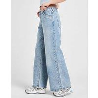 LEVI'S 94 Baggy Wide Jeans - Blue - Womens
