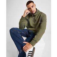 LEVI'S Fleece 1/2 Zip Sweatshirt - Green - Mens