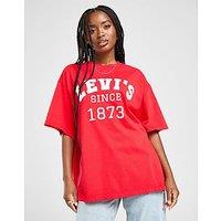 LEVI'S Sport Logo T-Shirt - Red - Womens