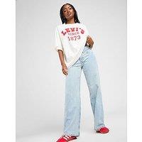 LEVI'S Sport Logo T-Shirt - White - Womens