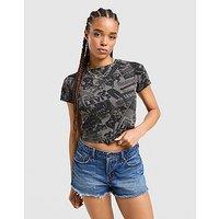 LEVI'S Cowboy All Over Print T-Shirt - Black - Womens