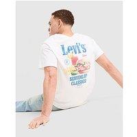 LEVI'S Fast Food Meal T-Shirt - White - Mens