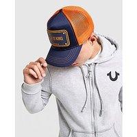 John Hatter & Co Cash Is King Rubber Trucker Cap - Orange