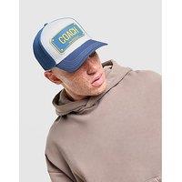 John Hatter & Co Coach Rubber Trucker Cap - Blue