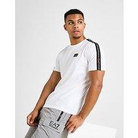 EA7 Emporio Armani Tape Badge T-Shirt - White - Mens