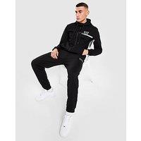 EA7 Emporio Armani Reflective Stripe Tracksuit - Black - Mens