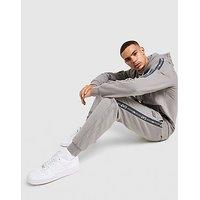 EA7 Emporio Armani Tape Large Logo Joggers - Grey - Mens