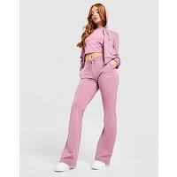 EA7 Emporio Armani Slim Diamante Joggers - Purple - Womens