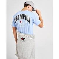 Champion Back Logo T-Shirt - Blue - Mens