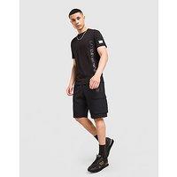 EA7 Emporio Armani Badge Vertical T-Shirt - Black - Mens