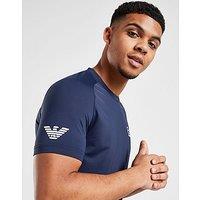 EA7 Emporio Armani Ten Eagle T-Shirt - Blue - Mens
