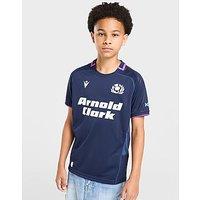 Macron Scotland Rugby 2025/26 Home Shirt Junior - Blue