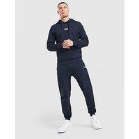 EA7 Emporio Armani Overhead Centre Logo Tracksuit - Blue - Mens