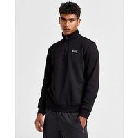 EA7 Emporio Armani Core 1/2 Zip Sweatshirt - Black - Mens
