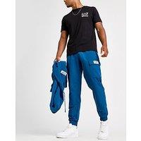 EA7 Emporio Armani Badge Tech Cargo Pants - Blue - Mens