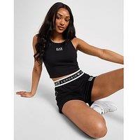 EA7 Emporio Armani Logo Slim Fit Tank Top - Black - Womens