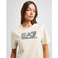 EA7 Emporio Armani Visibility Oversized T-Shirt - Brown - Womens