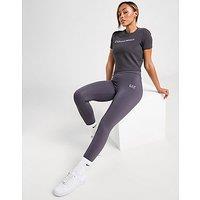 EA7 Emporio Armani High Waist Poly Leggings - Grey - Womens