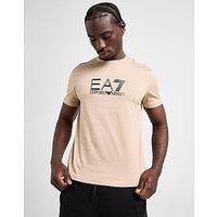EA7 Emporio Armani Tech Logo T-Shirt - Stone - Mens