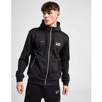 EA7 Emporio Armani Natural Ventus Full Zip Hoodie - Black - Mens