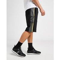 EA7 Emporio Armani Dot Graphic Shorts - Black - Mens