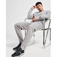 EA7 Emporio Armani Tape Logo Joggers - Grey - Mens