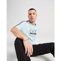EA7 Emporio Armani Tape Large Logo T-Shirt - Lblue - Mens