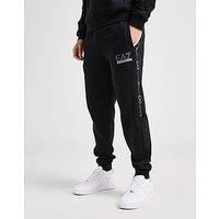 EA7 Emporio Armani Tape Logo Joggers - Black - Mens