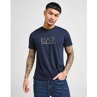 EA7 Emporio Armani Tech Logo T-Shirt - Navy - Mens
