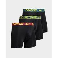 Nike 3-Pack Micro Abstract Print Boxers - Black