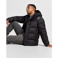 Tommy Hilfiger Mix Down Hooded Jacket - Black - Mens