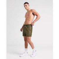 Tommy Hilfiger Side Logo Swim Shorts - Khaki - Mens