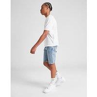 Tommy Hilfiger Straight Denim Shorts Junior - Blue